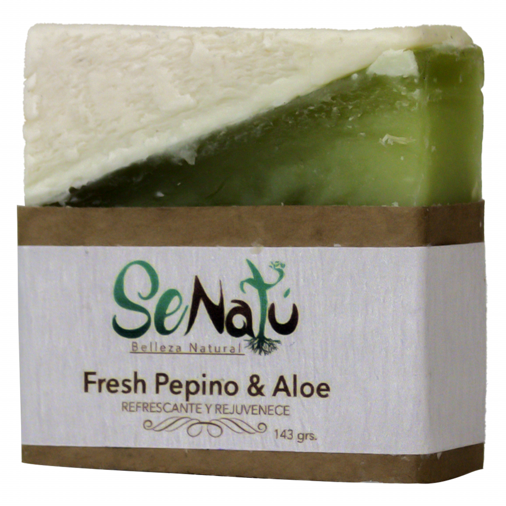 JabÓn Artesanal Fresh Pepino Y Aloe Imexben 4243